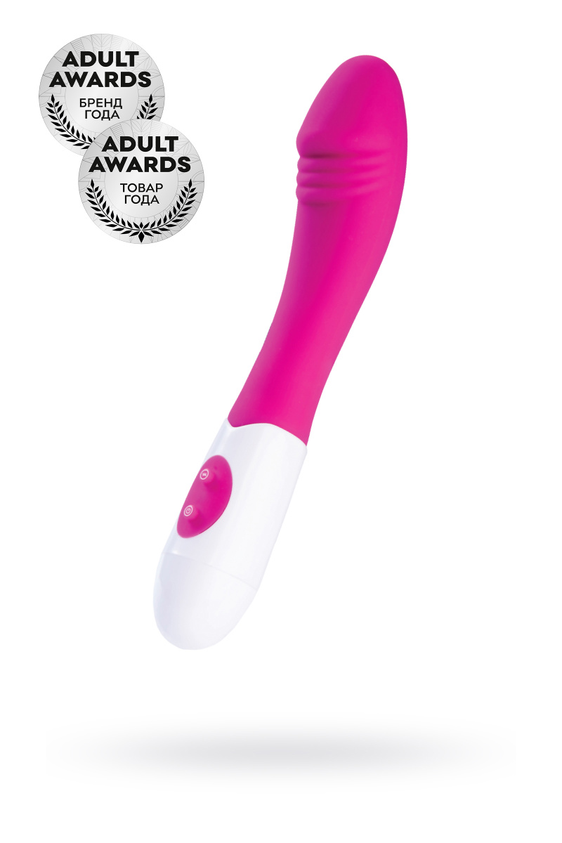Нереалистичный вибратор TOYFA A-Toys Una, силикон, розовый, 19,8 см в магазине ESEXTOYS