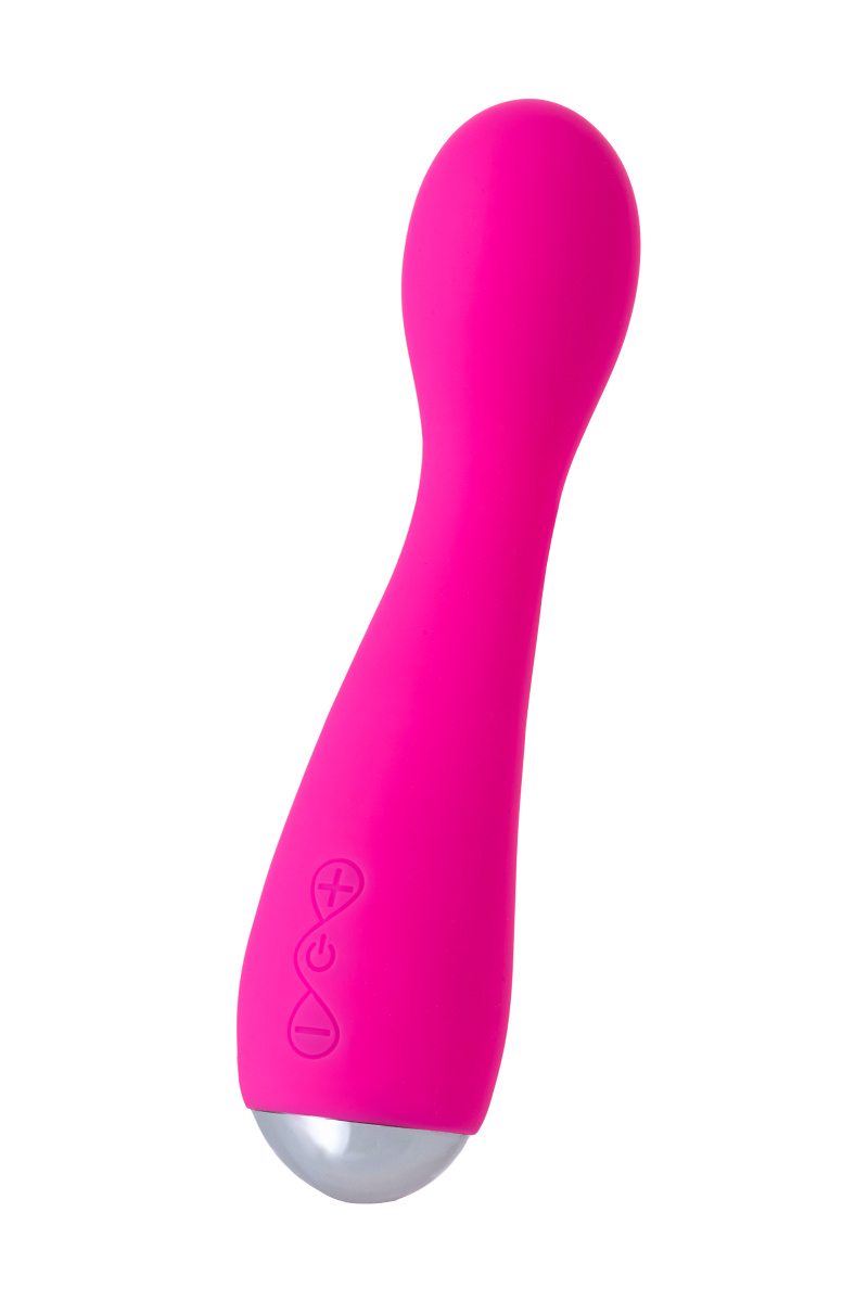 Нереалистичный вибратор Nalone Yoyo, силикон, розовый, 17 см в магазине ESEXTOYS