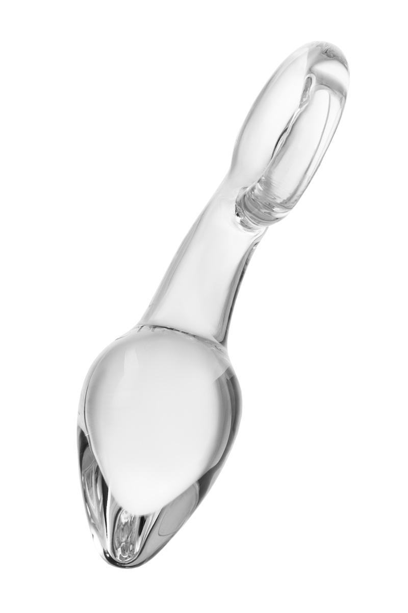 Анальная втулка Sexus Glass, стекло, прозрачная, 14,5 см, Ø 4 см в магазине ESEXTOYS