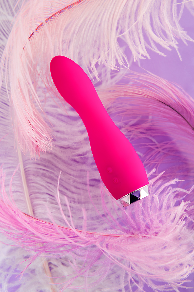Вибратор L'EROINA Dana, силикон, розовый, 15,5 см в магазине ESEXTOYS