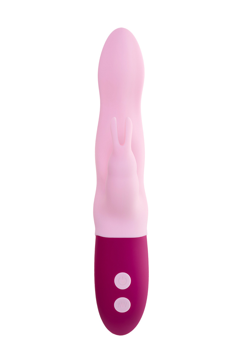Нереалистичный вибратор Love to Love Hello Rabbit, силикон, розовый, 24,5 см. в магазине ESEXTOYS