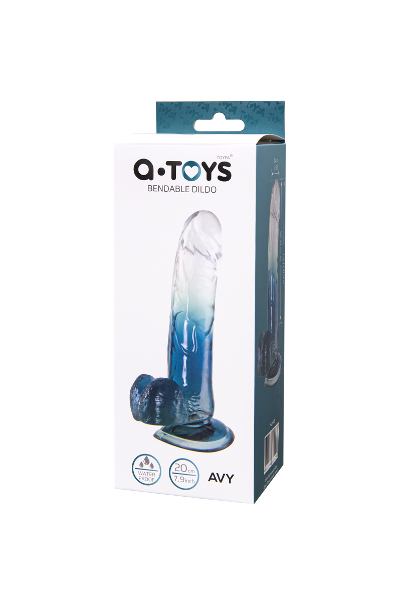 Фаллоимитатор A-Toys by TOYFA Avy, TPE, 20 см в магазине ESEXTOYS