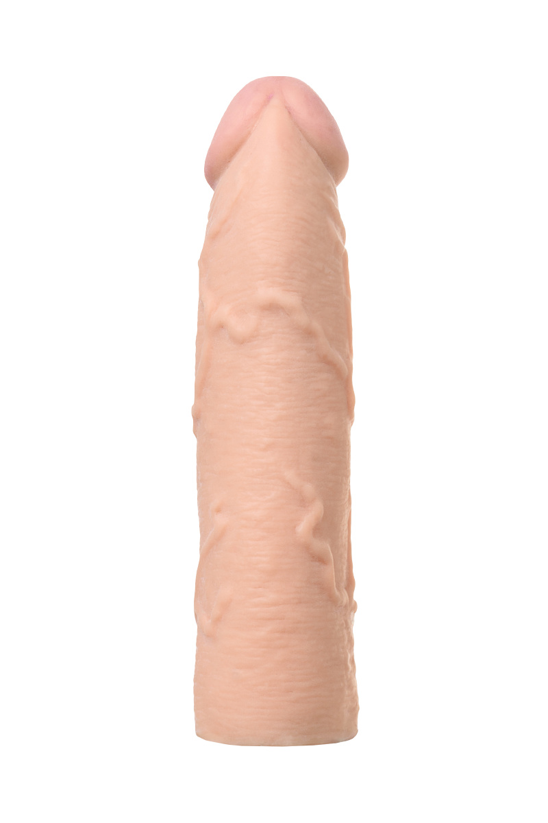 Насадка Toyfa XLover, для увеличения размера, TPE, телесный, 16,8 см в магазине ESEXTOYS