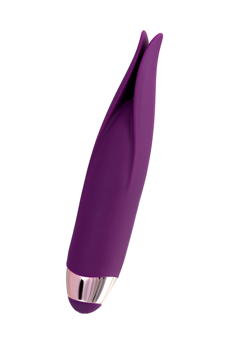 Вибростимулятор L'EROINA by TOYFA Flo, силикон, фиолетовый, 18,5 см в магазине ESEXTOYS