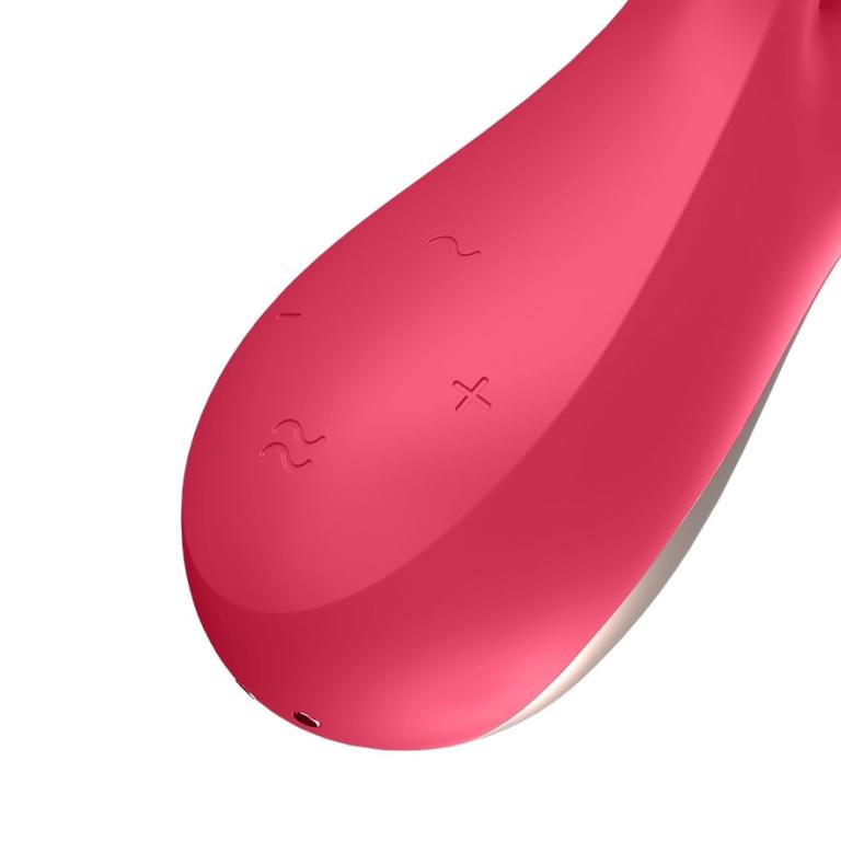 Вибромассажер Satisfyer Mono Flex с возможностью управления через приложение - красный в магазине ESEXTOYS