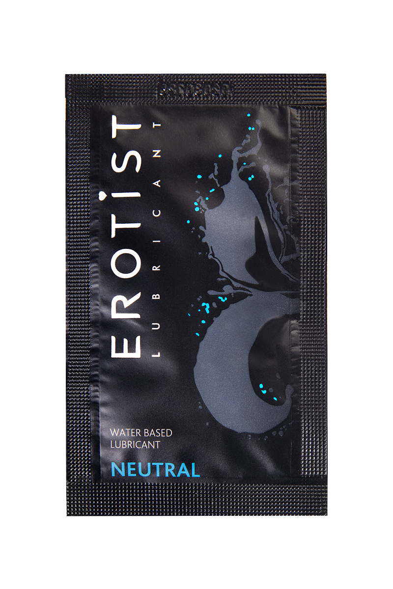 Лубрикант Erotist на водной основе NEUTRAL, нейтральный, саше, 4 мл в магазине ESEXTOYS