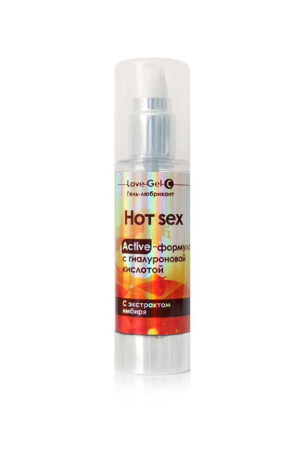 Гель-лубрикант HOT SEX возбуждающий, с экстрактом имбиря 55 гр в магазине ESEXTOYS