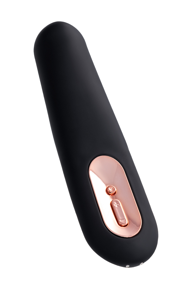 Нереалистичный вибратор WANAME D-SPLASH TSUNAMI, силикон, черный, 18,3 см в магазине ESEXTOYS