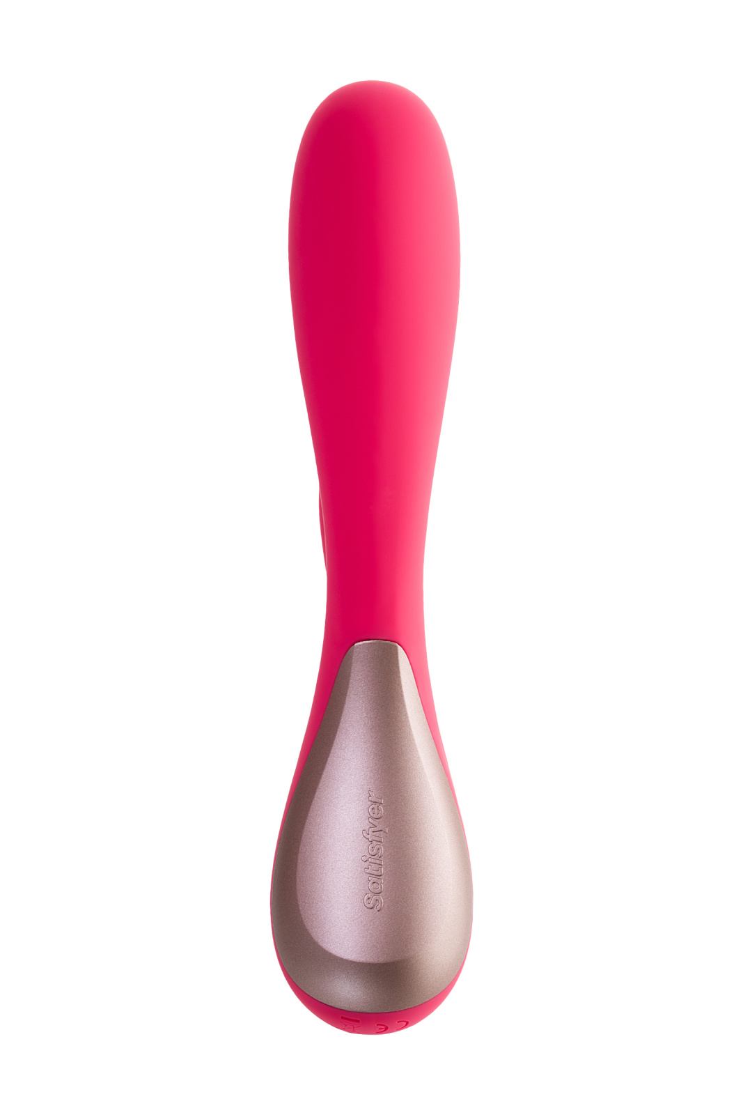 Нереалистичный вибратор Satisfyer Mono Flex, силикон, красный, 20,4 см. в магазине ESEXTOYS