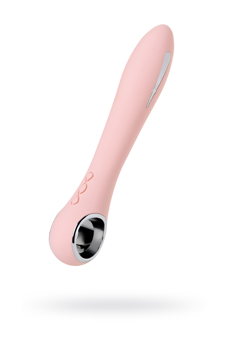 Вибратор с электростимуляцией PHYSICS GALVANI VIBE, силикон, розовый, 21 см в магазине ESEXTOYS