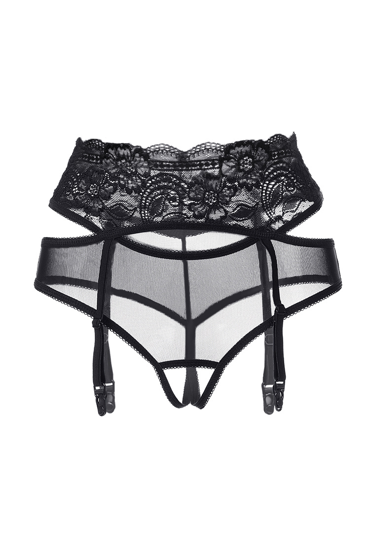 Эротические трусики-пояс Erolanta Marianne, черный (50-52) в магазине ESEXTOYS