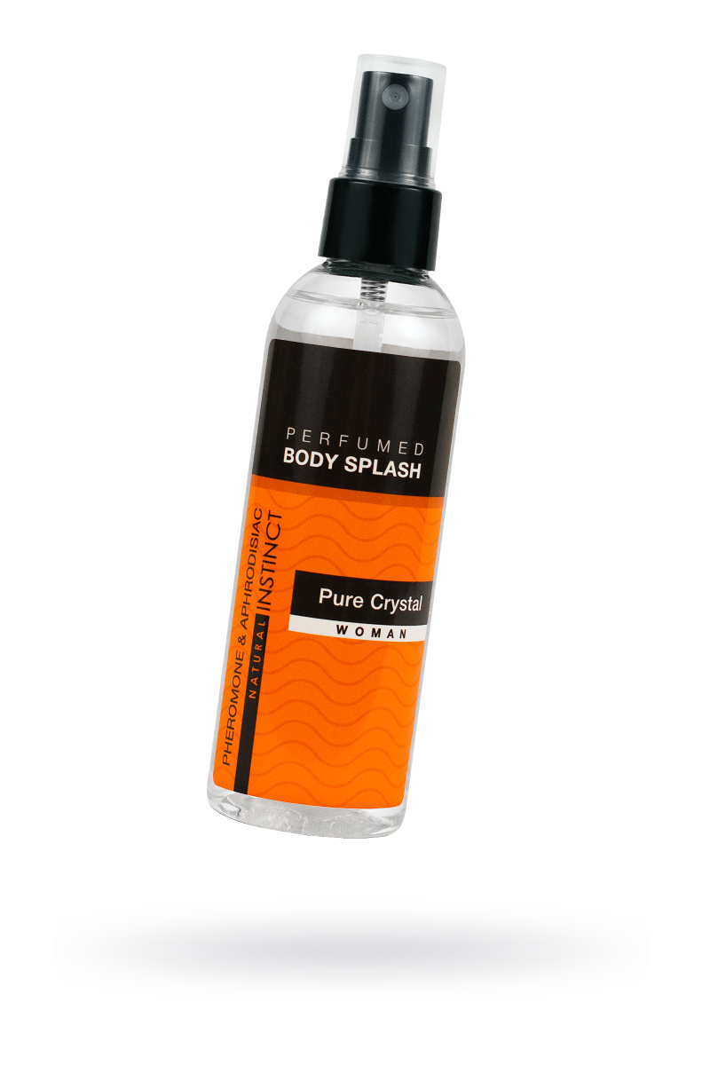 Парфюмированная вода для тела Natural Instinct, с феромонами и афродизиаками Body plash Pure Crystal в магазине ESEXTOYS