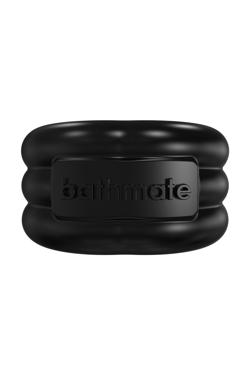Виброкольцо на пенис Bathmate Stretch, elastomex, черный, Ø5 см в магазине ESEXTOYS