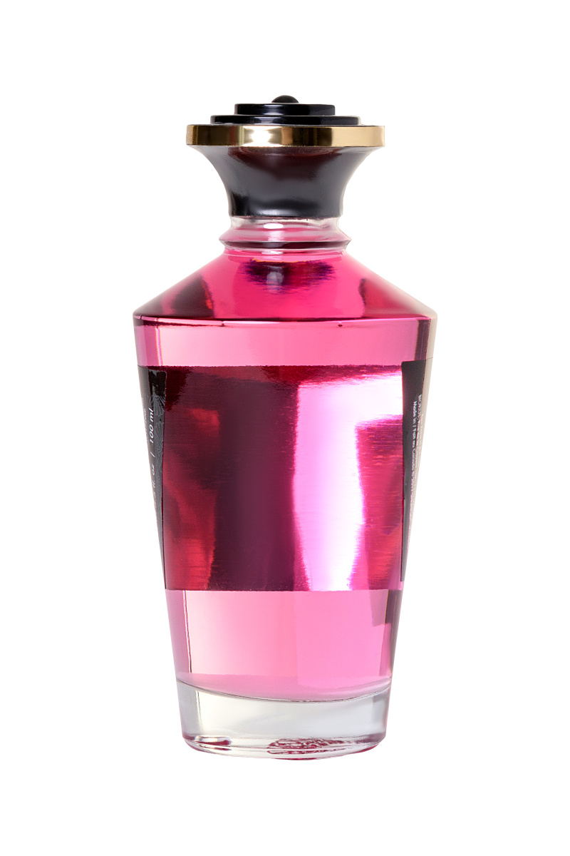 Масло для массажа Shunga Raspberry Feeling, разогревающее, малина, 100 мл в магазине ESEXTOYS