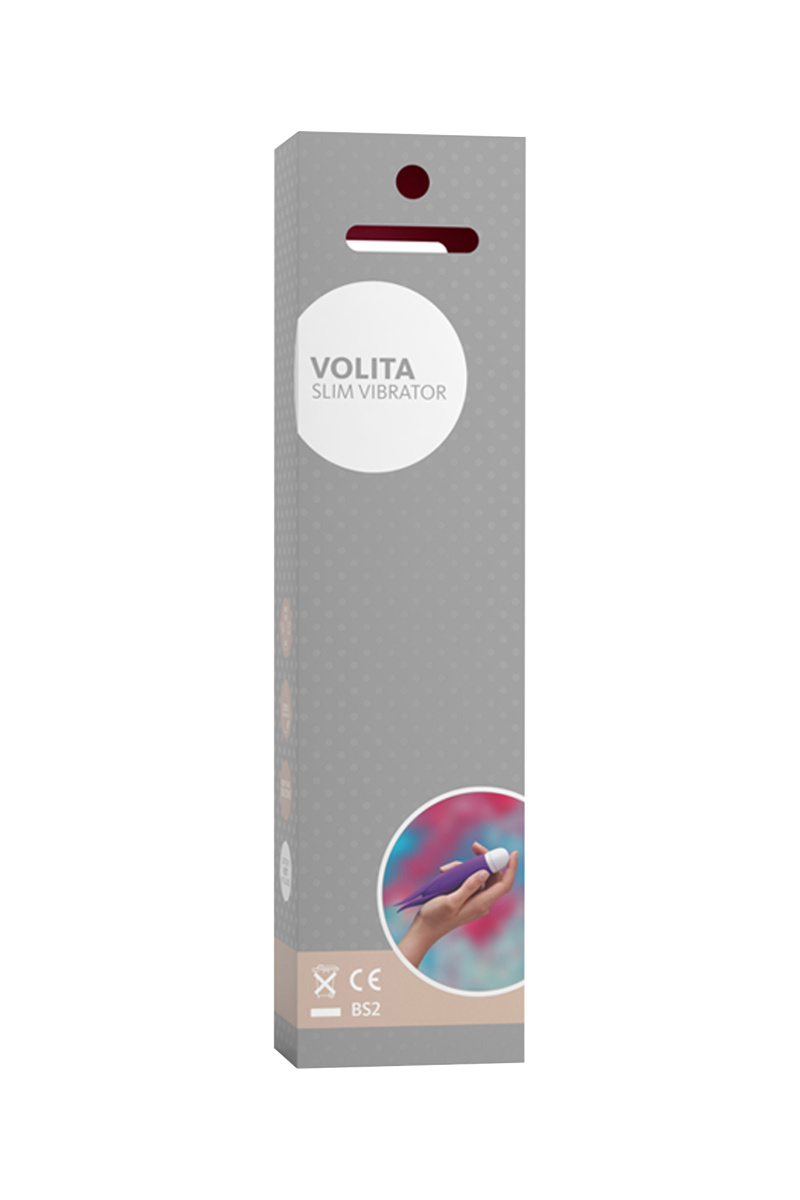 Вибратор Fun Factory VOLITA, силикон, фиолетовый, 16 см в магазине ESEXTOYS