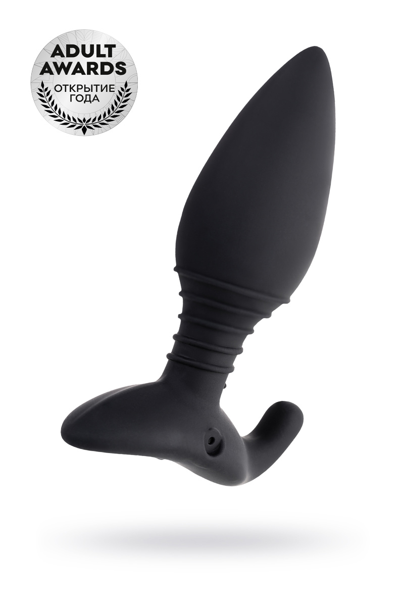 Анальная втулка LOVENSE Hush (S), силикон, черная, 12,1 см в магазине ESEXTOYS