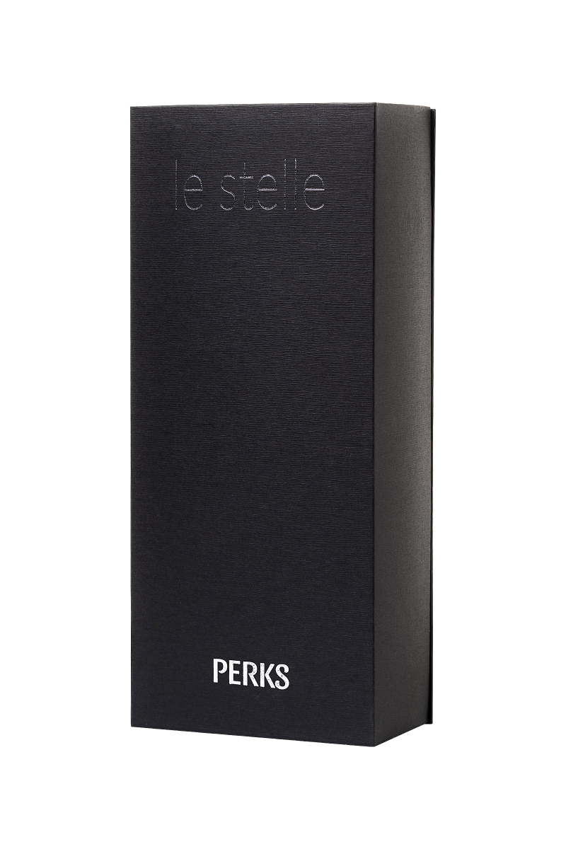 Нереалистичный вибратор Le Stelle PERKS SERIES EX-3, силикон, розовый, 18 см в магазине ESEXTOYS
