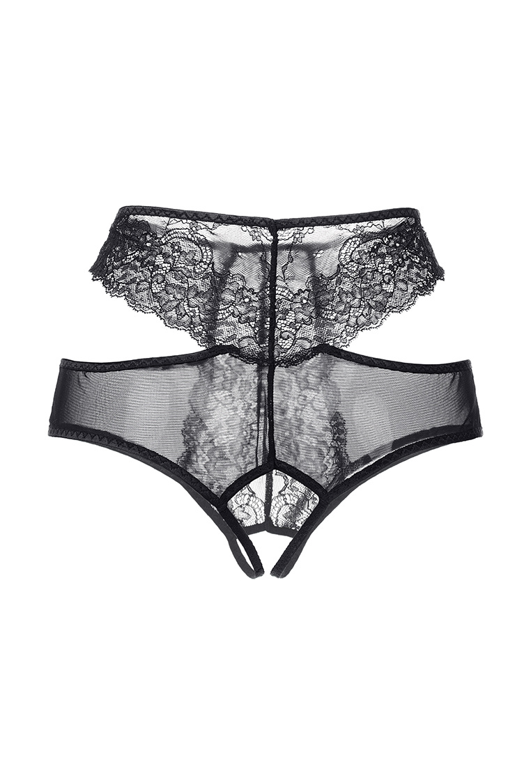 Эротические трусики Erolanta Charlotte, черный (50-52) в магазине ESEXTOYS