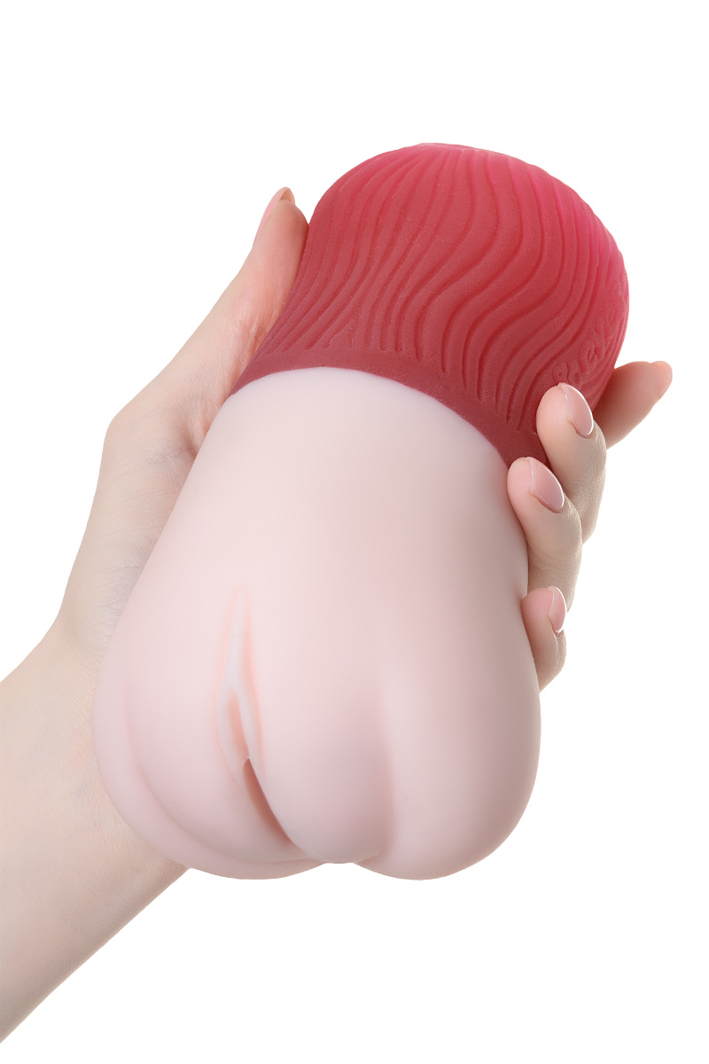 Мастурбатор реалистичный MAGIC EYES Gokusai Uterusс выпадающей маткой, TPE, телесный, 15 см в магазине ESEXTOYS
