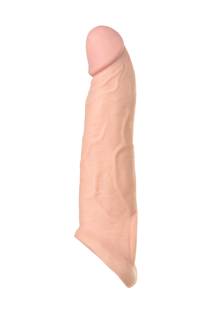 Насадка Toyfa XLover, для увеличения размера, TPE, телесный, 16,5 см в магазине ESEXTOYS