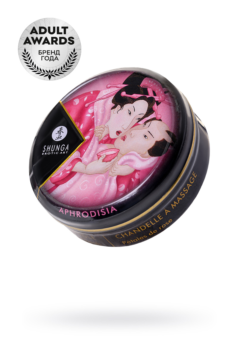 Массажное аромамасло Shunga Aphrodisia, роза, 30 мл в магазине ESEXTOYS