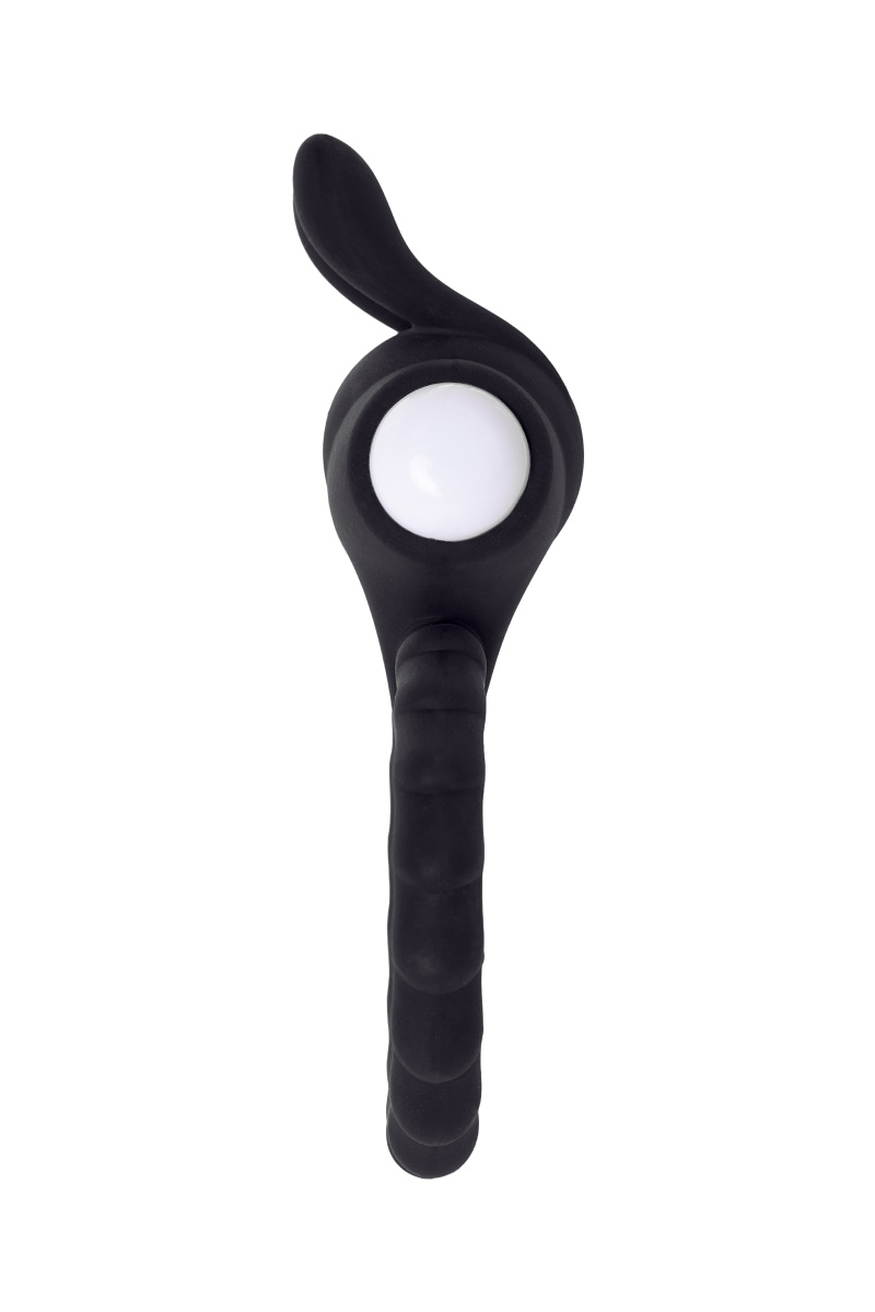 Эрекционное кольцо на пенис JOS BAD BUNNY, силикон, черный, 9 см в магазине ESEXTOYS