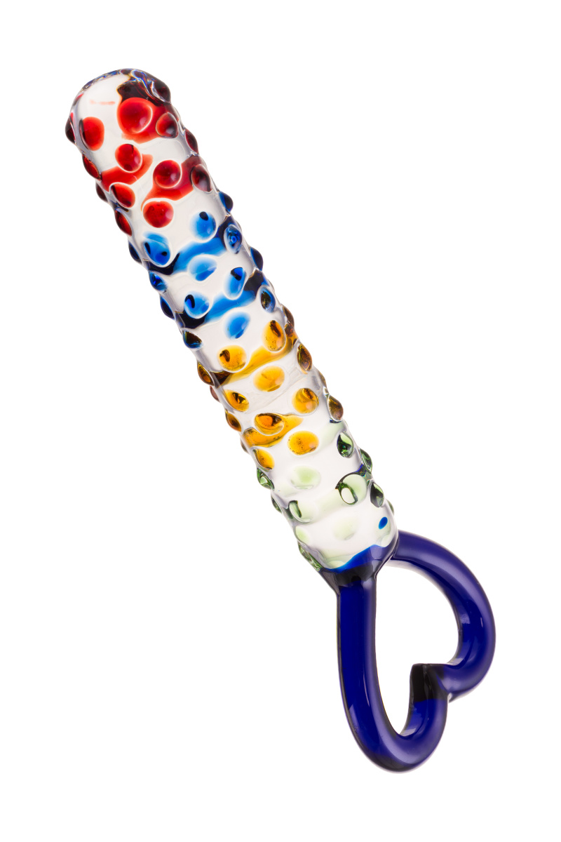 Нереалистичный фаллоимитатор Sexus Glass, стекло, прозрачный, 22,5 см в магазине ESEXTOYS