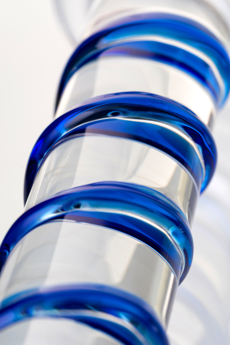 Нереалистичный фаллоимитатор Sexus Glass, стекло, прозрачный, 17 см в магазине ESEXTOYS