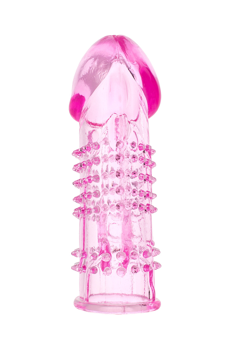 Насадка на пенис TOYFA, TPE, розовый, 13 см в магазине ESEXTOYS