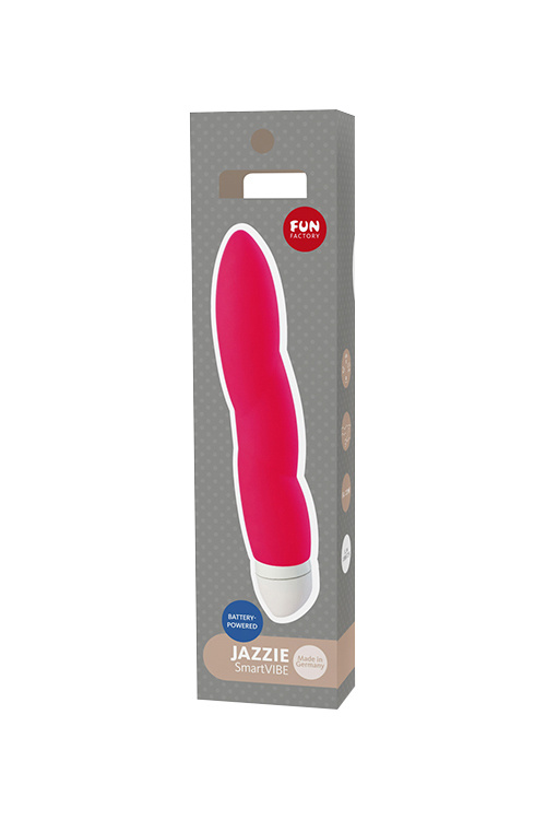 Вибратор Fun Factory JAZZIE, силикон, розовый, 18 см в магазине ESEXTOYS