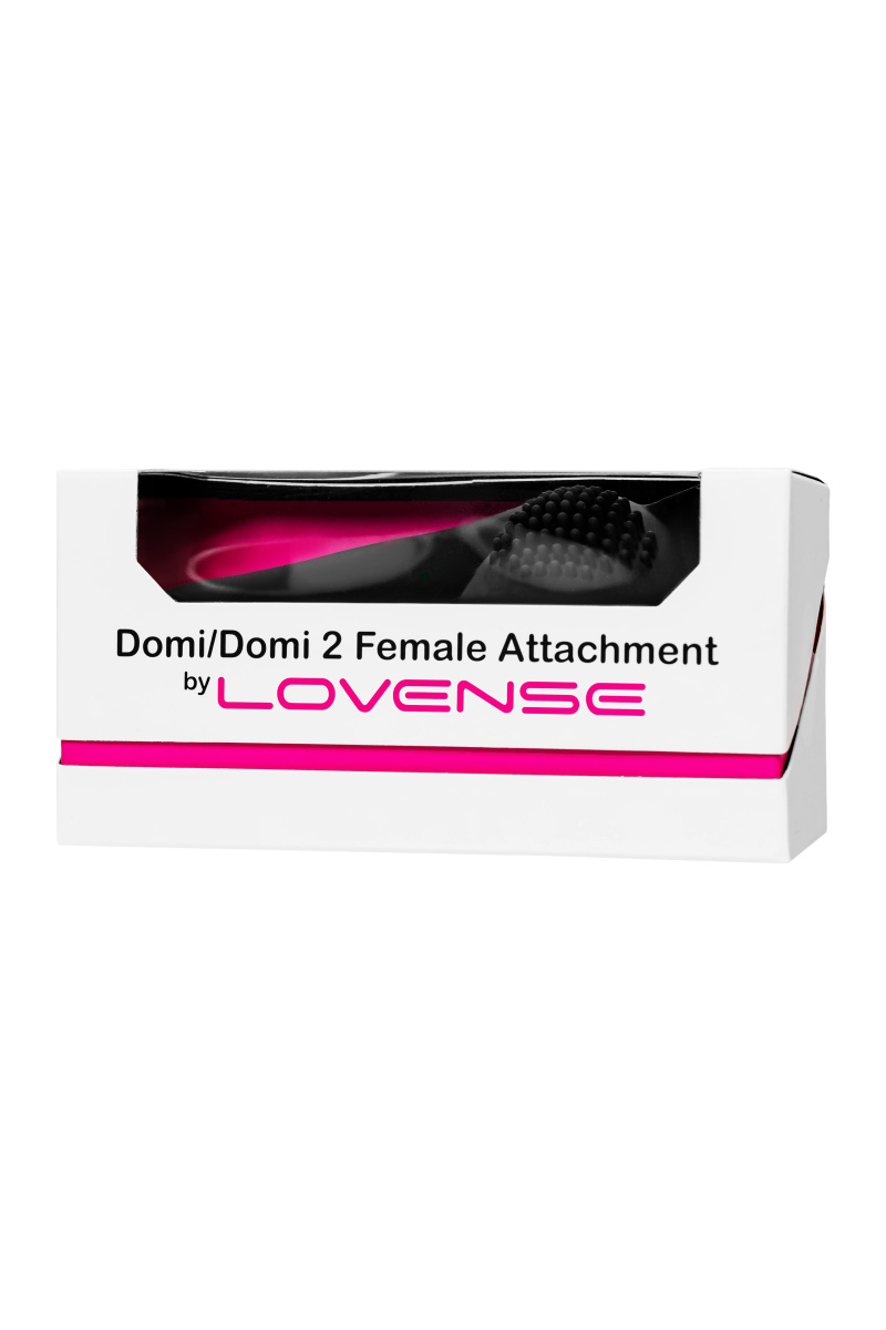 Сменная насадка женская для Domi 2, силикон, черный, 12.9 см в магазине ESEXTOYS