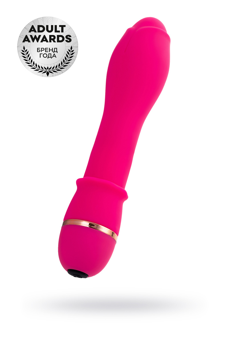 Нереалистичный вибратор A-Toys by TOYFA Marchy, силикон, розовый, 16,6 см, Ø 3 в магазине ESEXTOYS