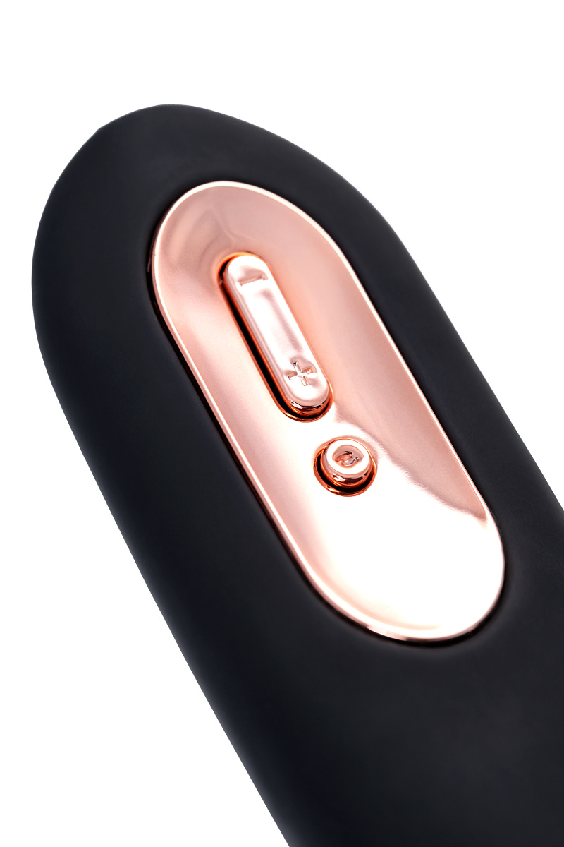 Нереалистичный вибратор WANAME D-SPLASH TSUNAMI, силикон, черный, 18,3 см в магазине ESEXTOYS