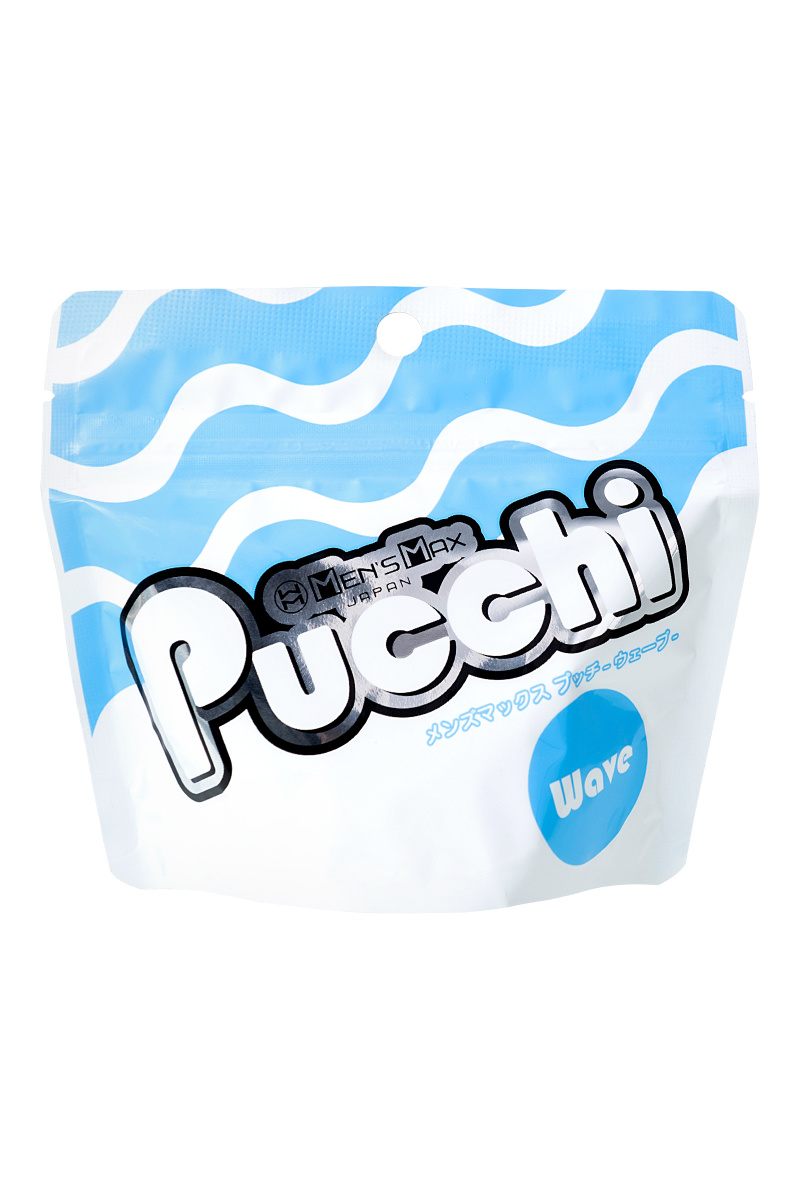 Мастурбатор нереалистичный MensMax Pucchi Wave, TPE, белый, 6,5 см в магазине ESEXTOYS