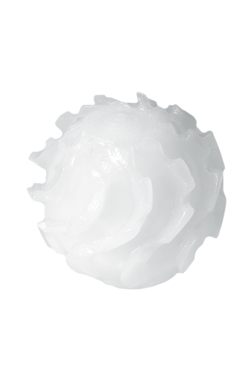Нереалистичный мастурбатор TENGA № 4 Twister, TPE, белый, 6,1 см в магазине ESEXTOYS