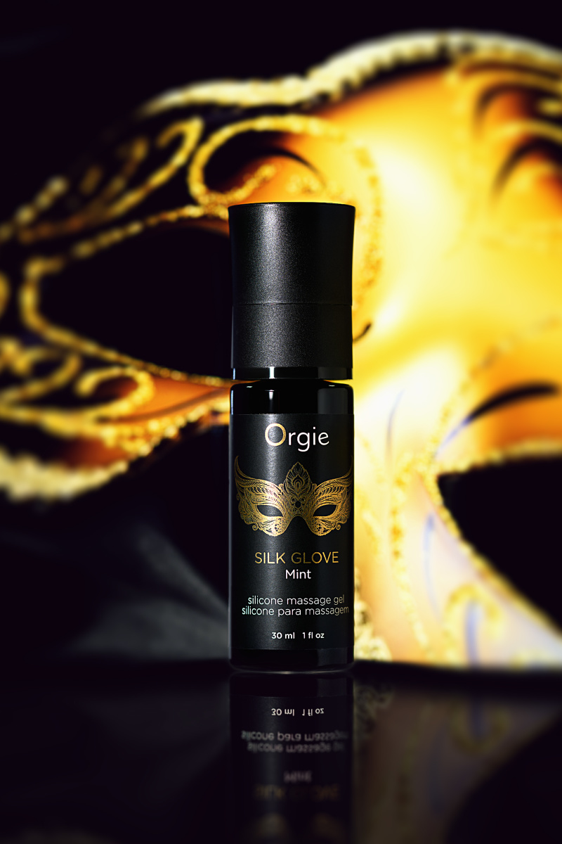 Комплект для эротического массажа Orgie Pear Lust Massage (силиконовый гель,ожерелье), 30 мл в магазине ESEXTOYS