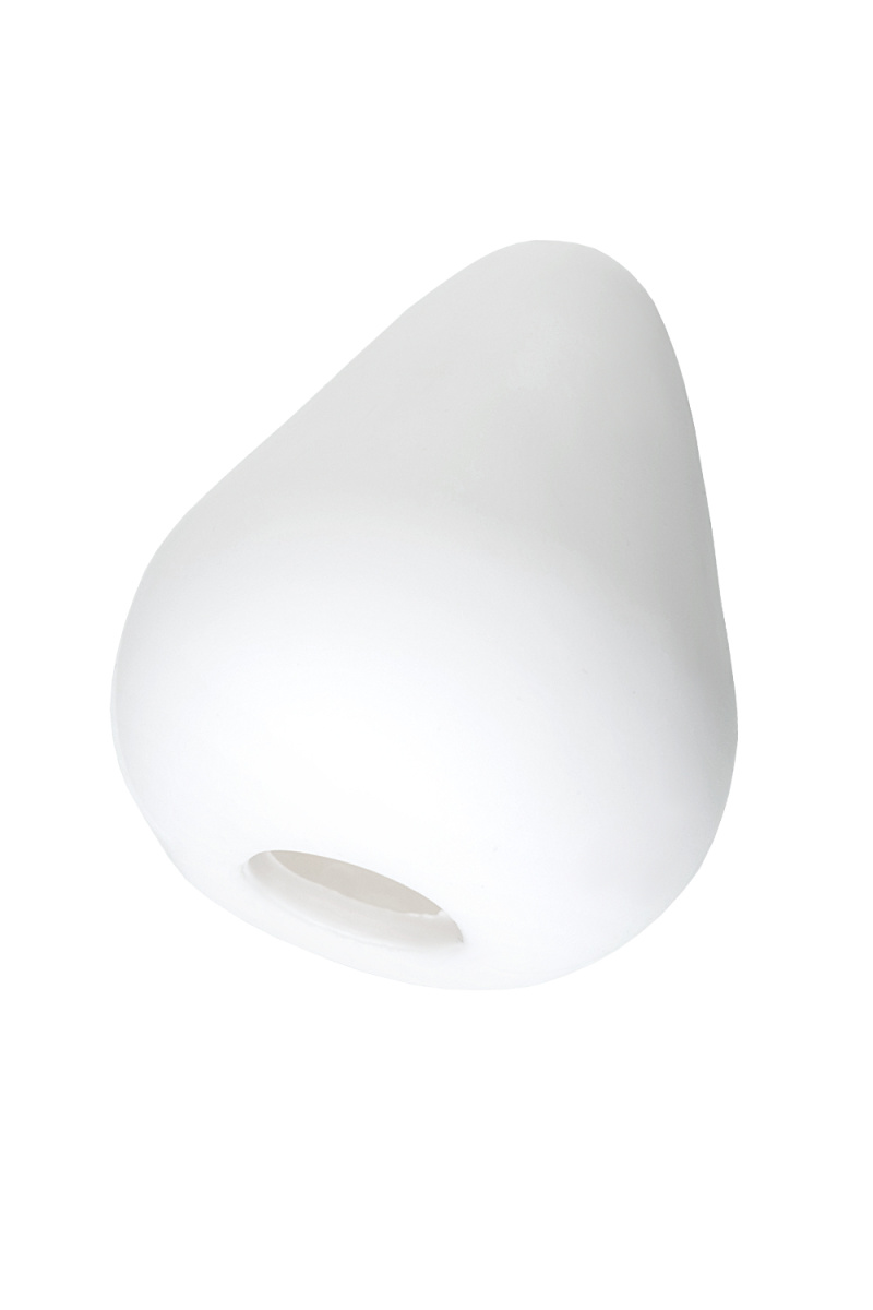 Мастурбатор нереалистичный Eromantica Velvet, TPE+ABS, белый в магазине ESEXTOYS