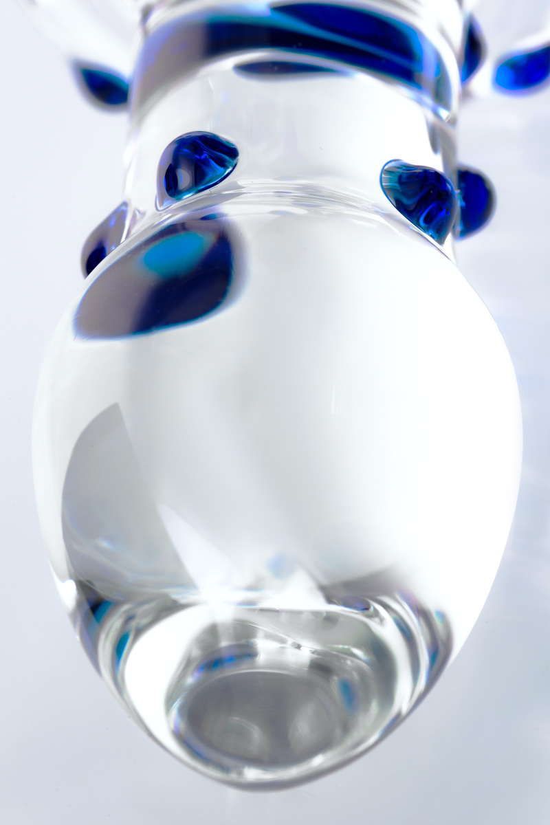 Анальная втулка Sexus Glass, стекло, прозрачная, 14 см, Ø 3,5 см в магазине ESEXTOYS