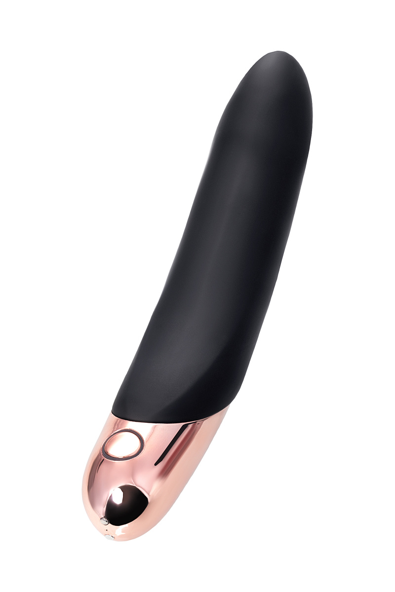 Нереалистичный вибратор WANAME D-SPLASH WATERFALL, силикон, черный, 21,3 см в магазине ESEXTOYS