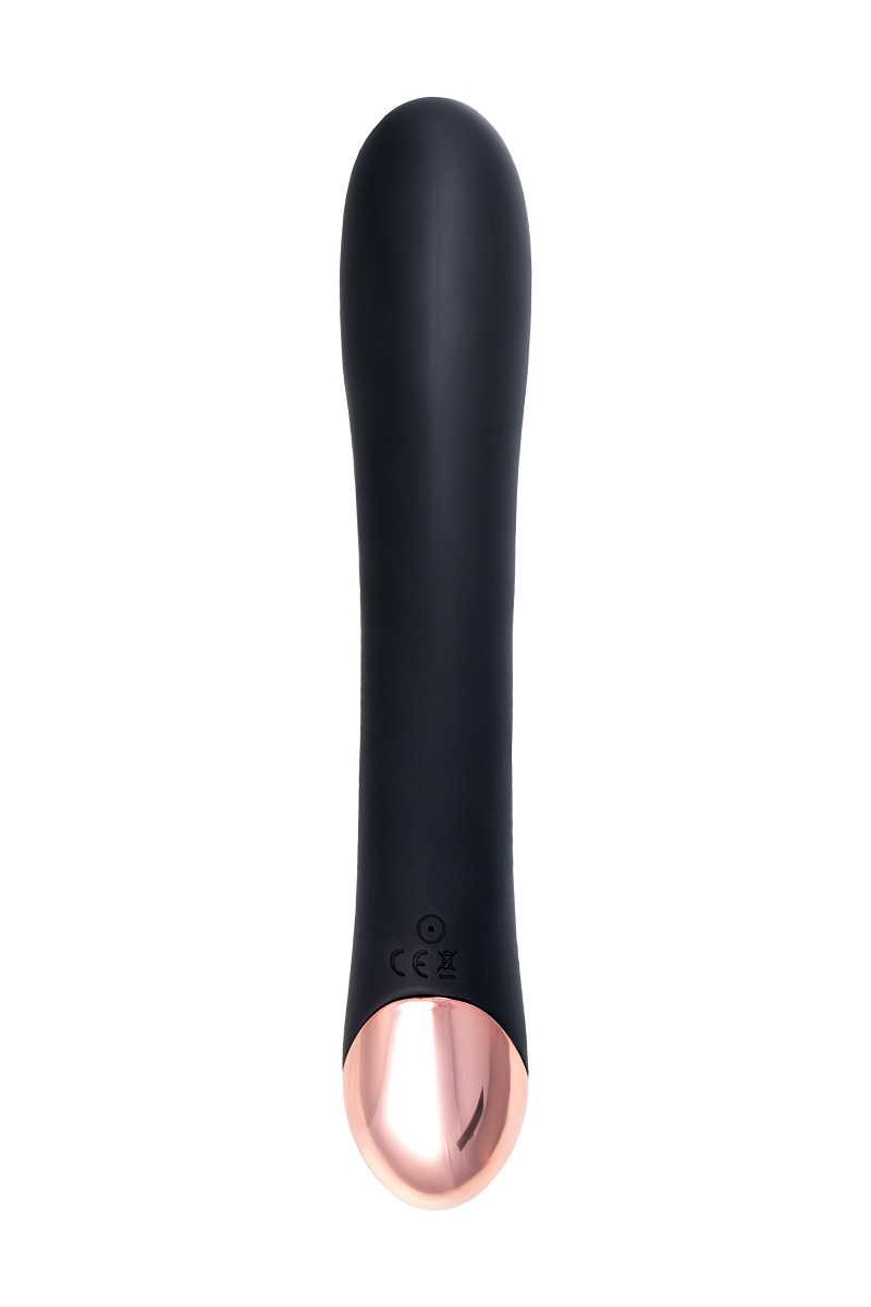 Нереалистичный вибратор WANAME D-SPLASH STREAM, силикон, черный, 21 см в магазине ESEXTOYS