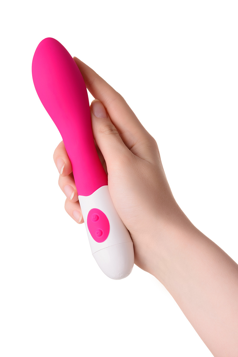 Нереалистичный вибратор TOYFA  A-Toys Mika, силикон, розовый, 19,8 см в магазине ESEXTOYS