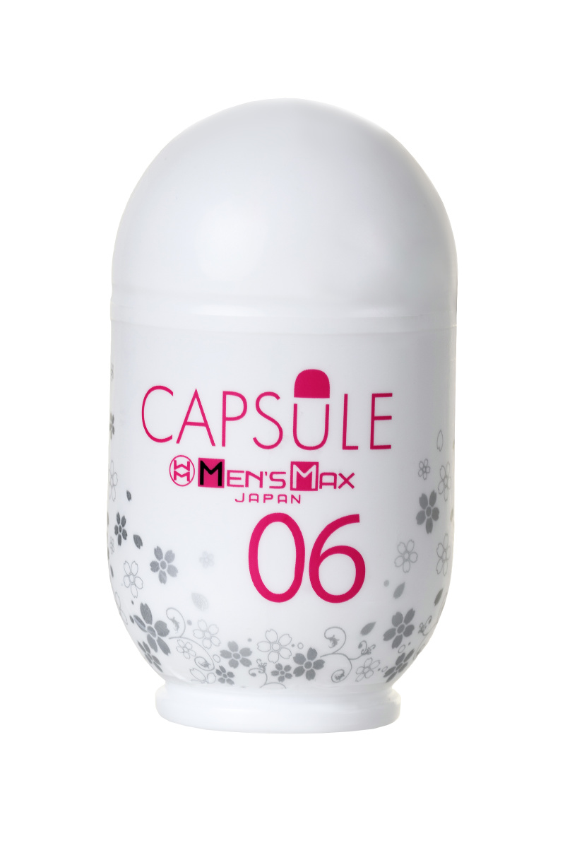 Мастурбатор нереалистичный MensMax CAPSULE 06 Sakura, TPE, белый, 8 см в магазине ESEXTOYS