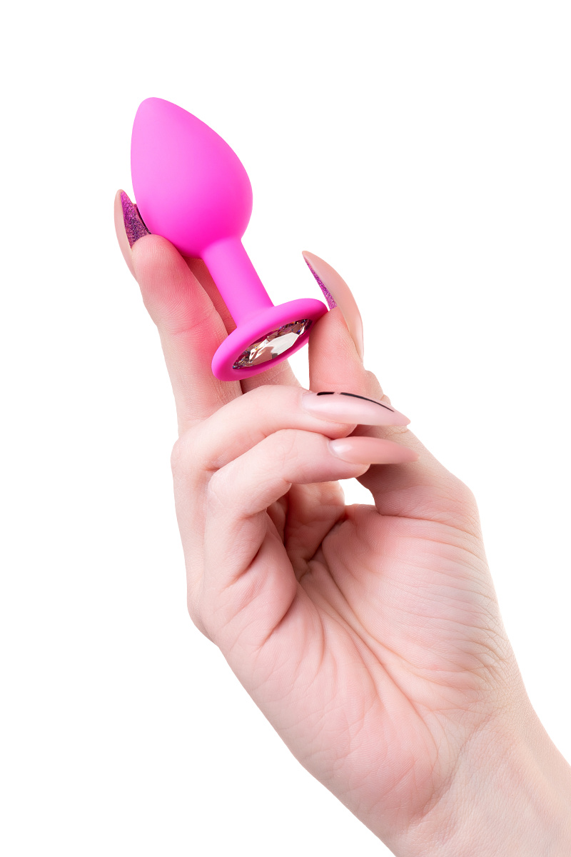 Анальная втулка ToDo by Toyfa Brilliant, силикон, розовая, 7 см, Ø 2 см, 50 г в магазине ESEXTOYS