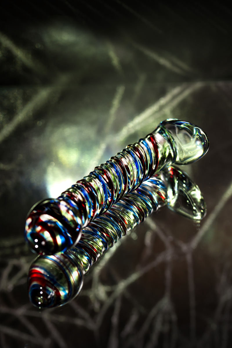 Нереалистичный фаллоимитатор Sexus Glass, стекло, прозрачный, 16,5 см в магазине ESEXTOYS