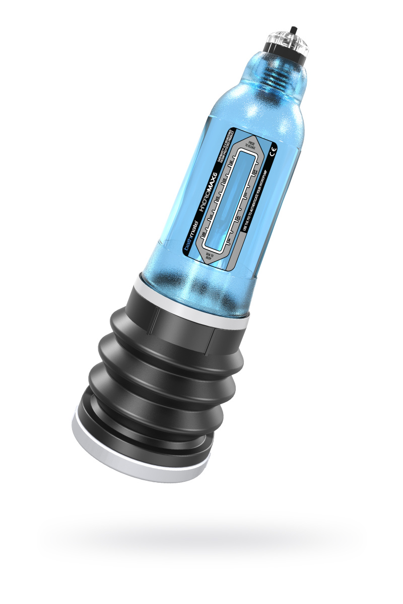 Помпа для пениса Bathmate HYDROMAX5, ABS пластик, голубая, 26 см (аналог Hydromax X20) в магазине ESEXTOYS