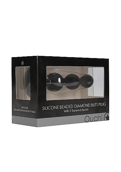 Анальная елочка Beaded Diamond Butt Plug в магазине ESEXTOYS