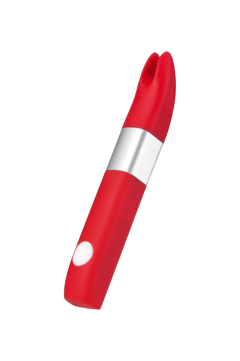 Вибратор клиторальный Qvibry 4Gb USB памяти, силикон, красный, 12 см в магазине ESEXTOYS