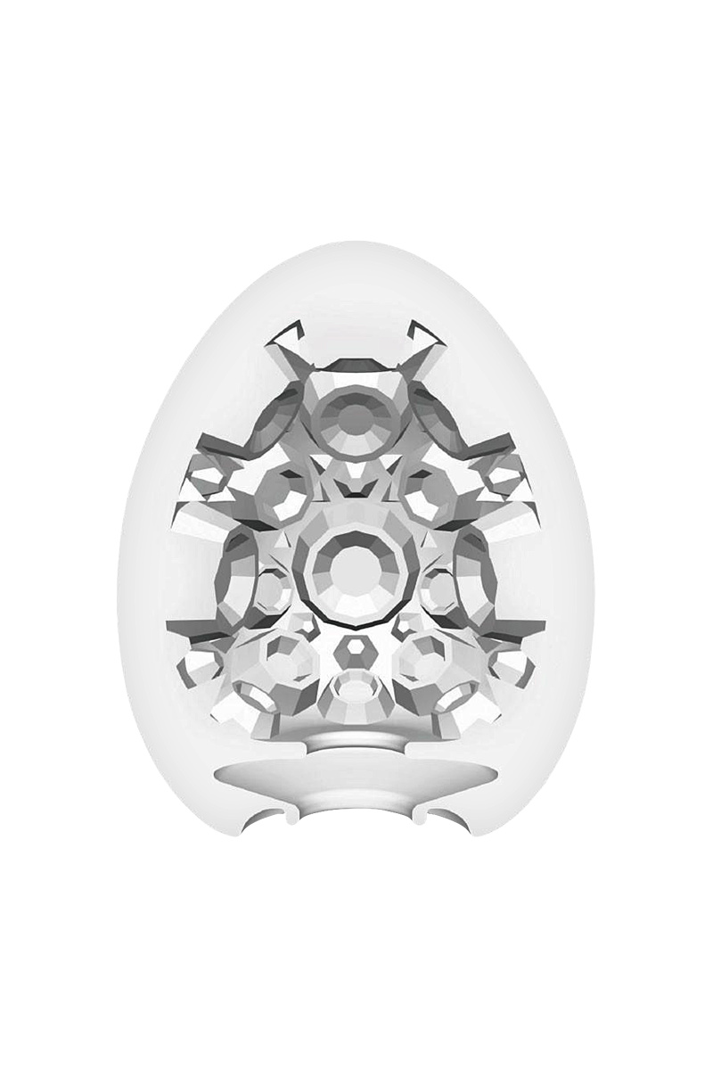 Нереалистичный мастурбатор TENGA № 8 Crater, TPE, белый, 6,1 см в магазине ESEXTOYS