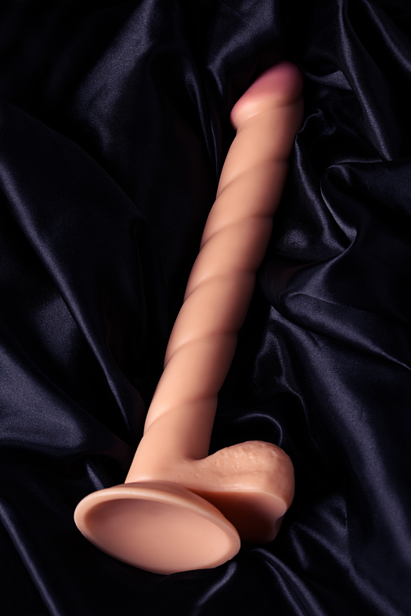 Реалистичный фаллоимитатор TOYFA RealStick Nude, PVC, телесный, 31,5 см в магазине ESEXTOYS