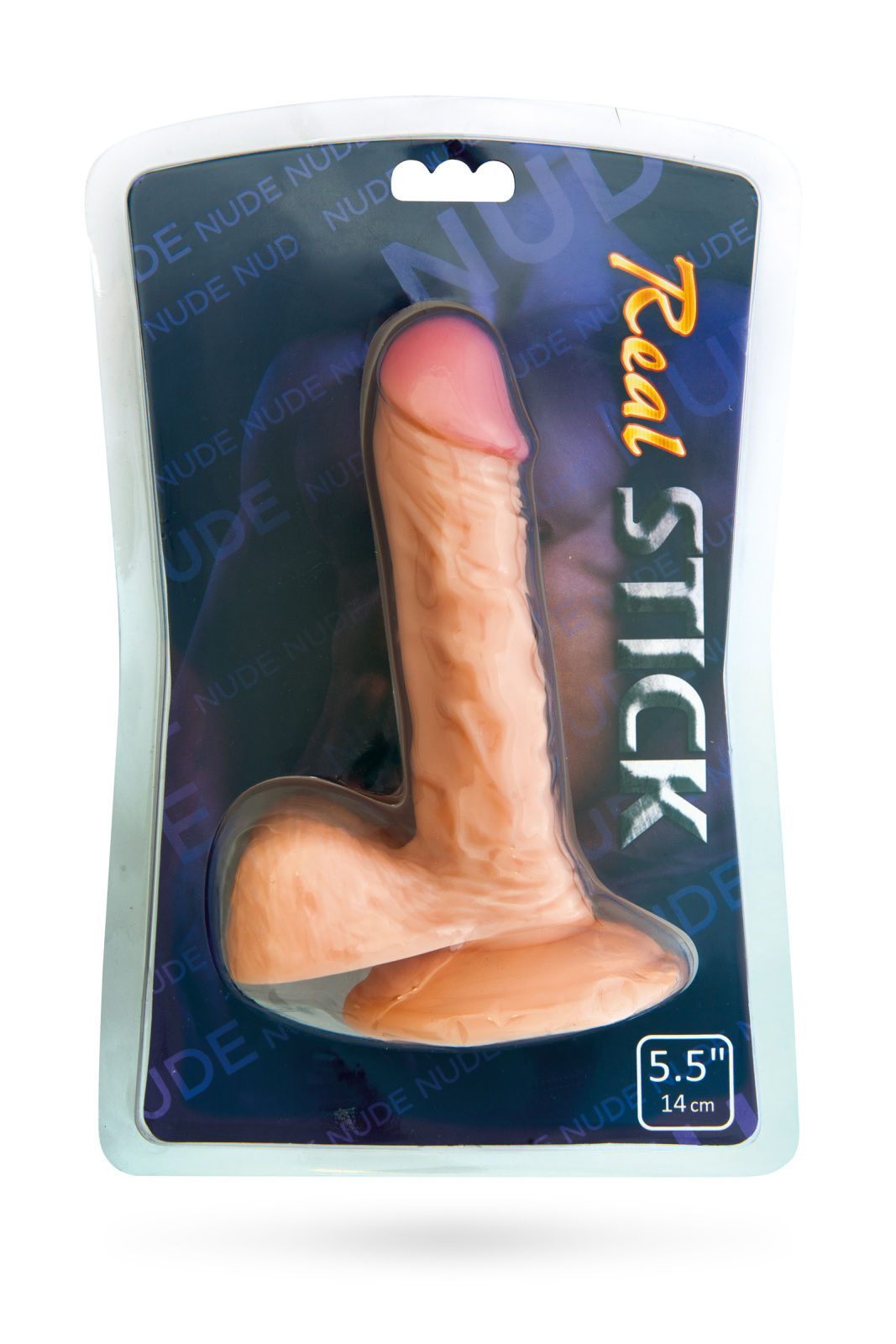 Фаллоимитатор TOYFA RealStick Nude, PVC, телесный, 16 см в магазине ESEXTOYS
